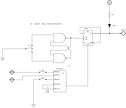 Obvod krokování pro mikroprocesor Z80