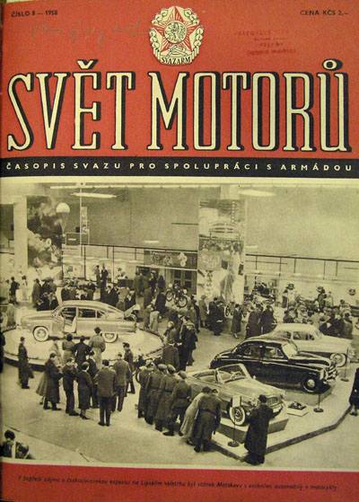 Svt motor 8/1958