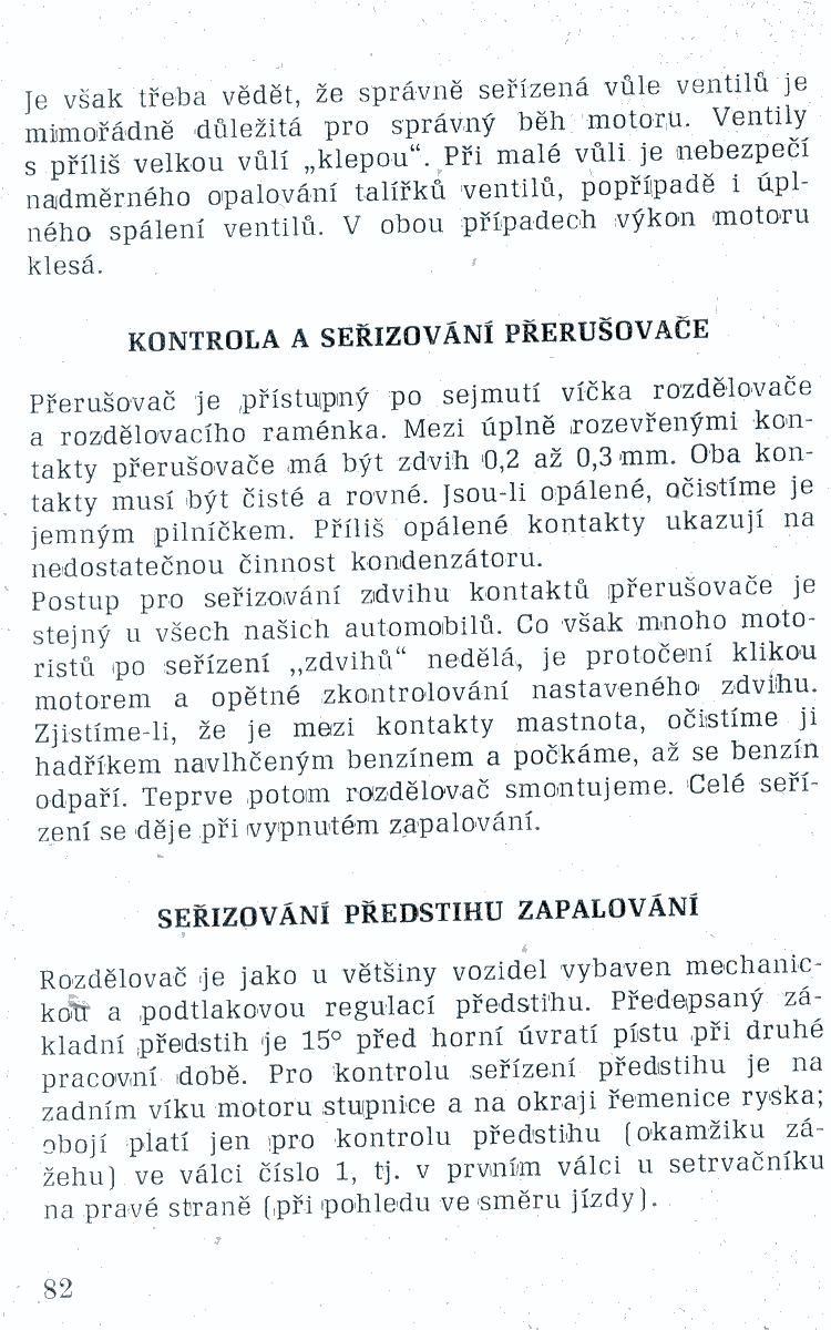 Seřizování