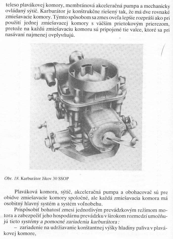 Karburtor Jikov 30 SSOP