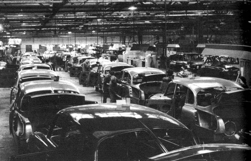 Montáž vozů Tatra 603