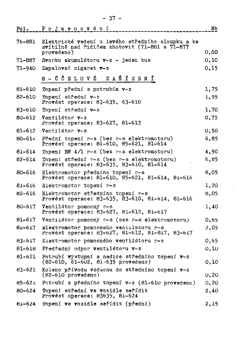 �asov� normy oprav