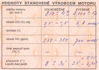 Emise Tatra 613-3