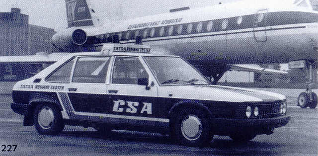 Tatra 613-3 Runway Tester