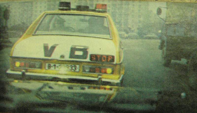 Tatra 613 Ve�ejn� bezpe�nosti