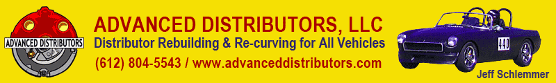 Jeff Schlemmer at Advanced Distributors rebuilds and re-curves distributors - including Lucas