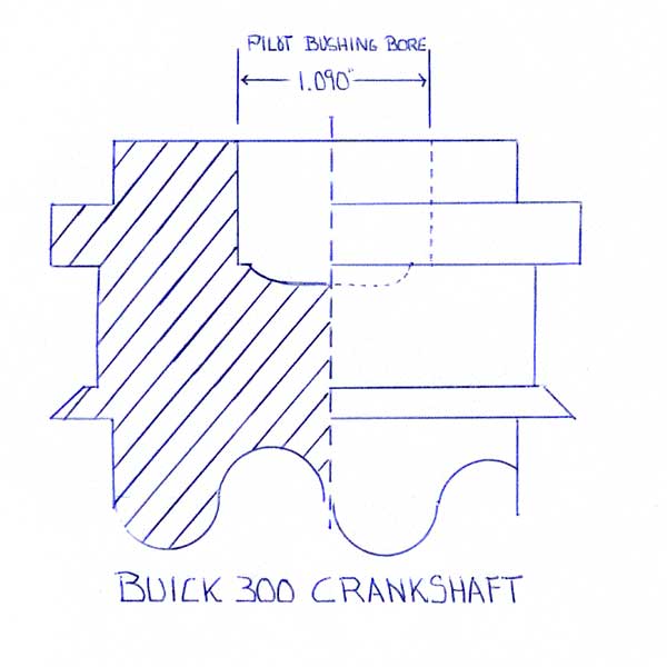 Buick 300 Crankshaft Pilot Bushing