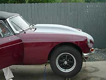 Larry Nicholas 1964 MGB V8, part 2