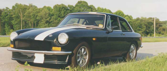 1971 MGB/GT with Buick 215cid V8 (owner: Curtis Jacobson)