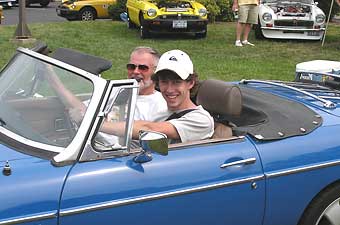 Graeme and Kelly, Ready for a Test Drive