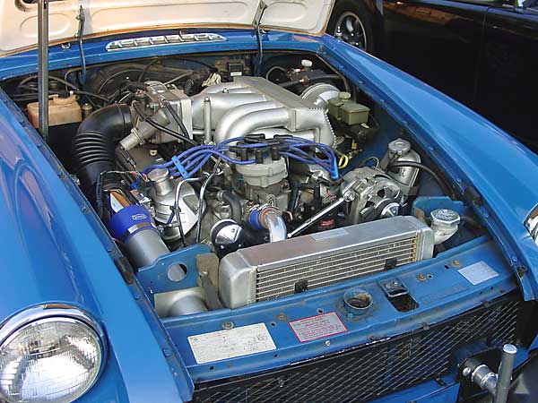 Ford 5.0L EFI Installation in an MGB