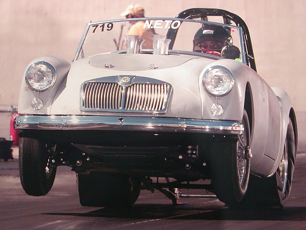 Bob English's MGA (with Chevy V8 engine)