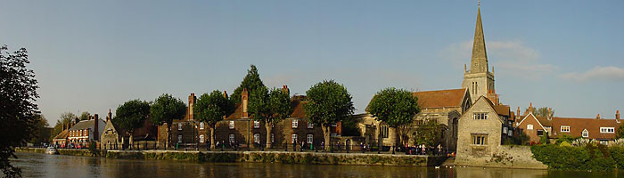 Historic Abingdon England - the historic home of the MG car company