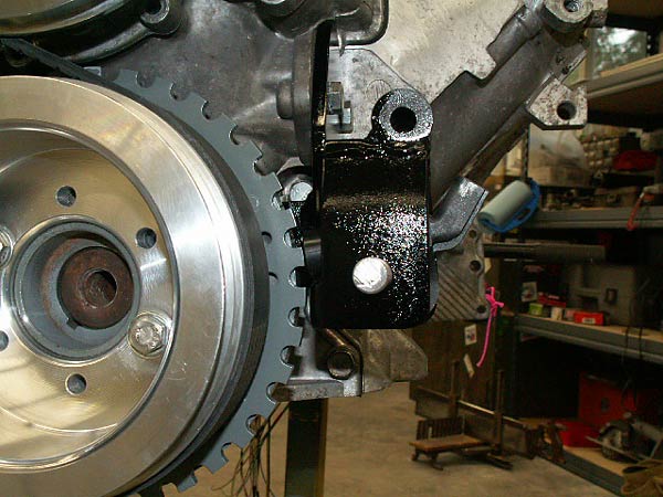 trigger wheel for the crank angle sensor