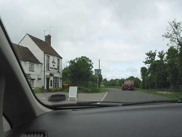 The Black Horse Pub at Gozzards Ford, near Abingdon