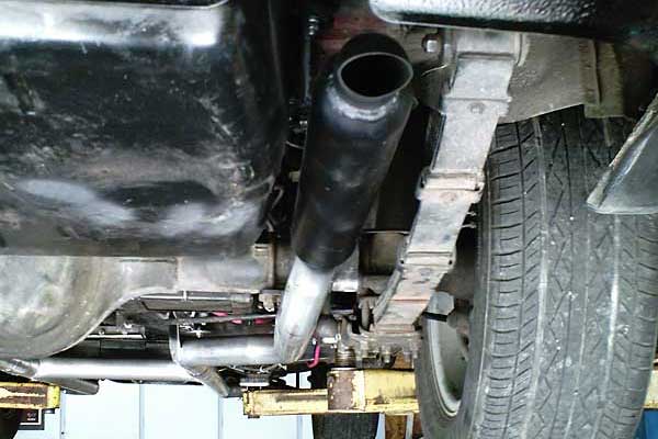 Al Wulf's glass pack mufflers