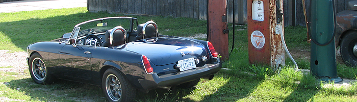 1979 MGB, with Rover 3.5L V8 (owner: Mark Trosper)