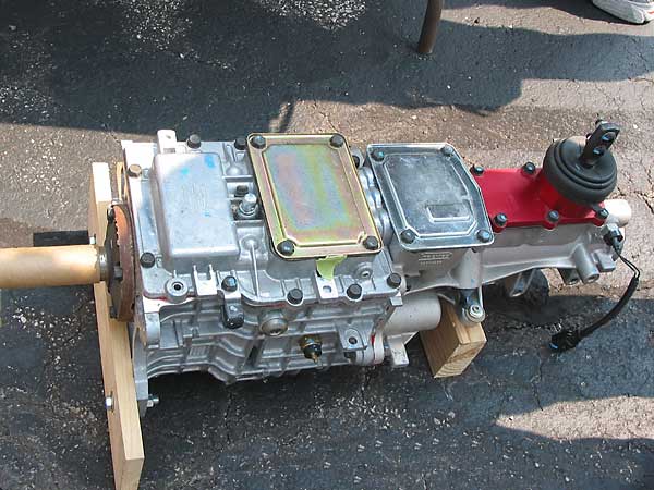 Tremec TKO-600 five speed (top view)