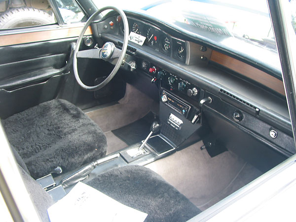 Ergonomically designed interior