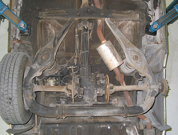 Modified DeDion Rear Suspension