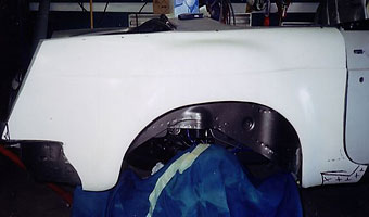 fiberglass quarter panel