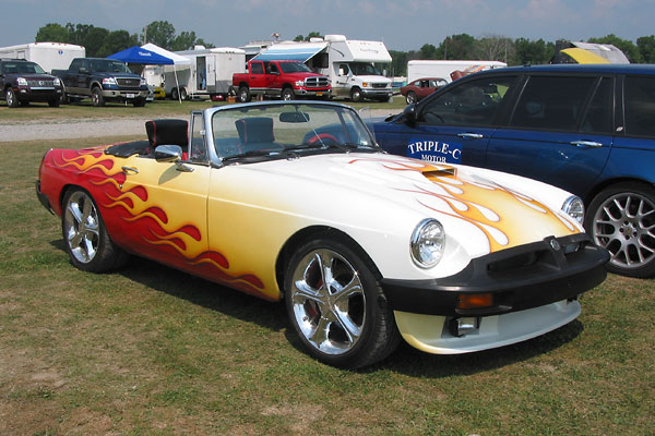 Steve Ward's 1980 MGB with GM LT1 5.7L V8