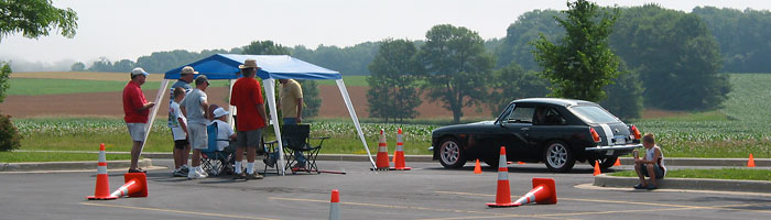 British V8 2008 Autocross and Weigh-In Results