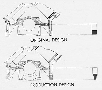 MAIN BEARING CAP COMPARISON