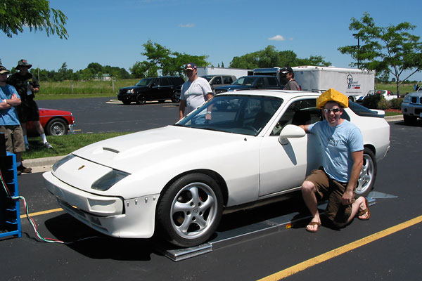 Jon McCullough and his 78 Porsche 924