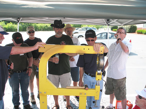 Gary Walker explains the basic theory of English Wheel use.