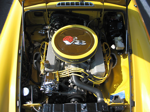 Bernie Posey's 1979 MGB with 3.9L Rover V8