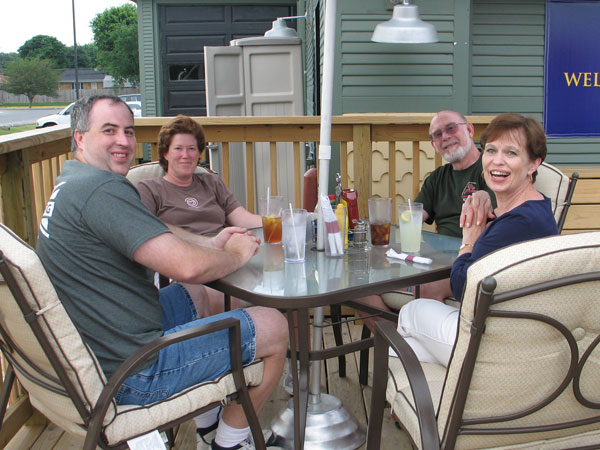 Matthew Pierce, Michelle Pierce, Steve DeGroat, and Margaret DeGroat.