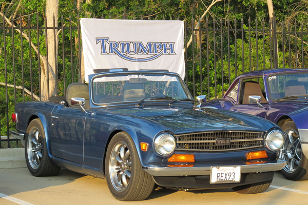 Calvin Grannis - Elk Grove, CA - 1974 Triumph TR6 - Chevy V8