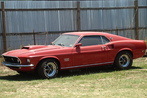 Ford Boss 429 awaiting restoration.