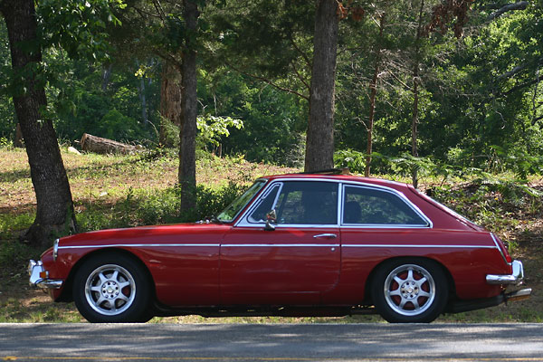 P.J. Lenihan's MGB GT with GM V6 - Winston Salem, North Carolina