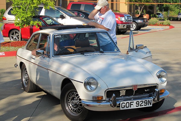 Ray Holtzapple - Houston, TX - 1974 MGB GT V8