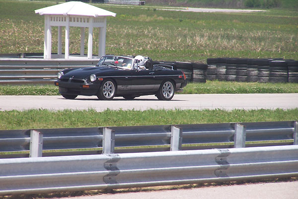 Dave Kirkman and his 1980 MGB V8