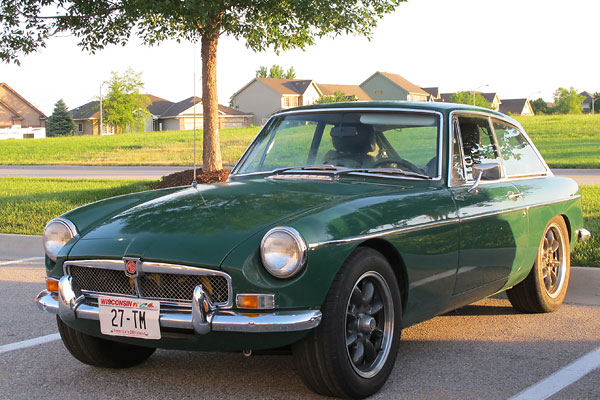 Larry Shimp - Burlington, WI - 1967 MGB GT - Ford V8