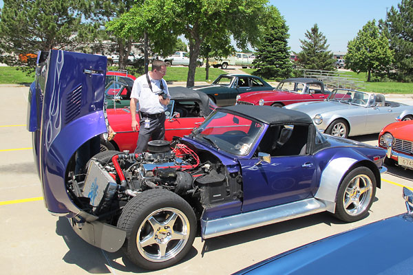 Phil McConnell - Swanton, OH - 1974 Triumph Spitfire - Chevy V8