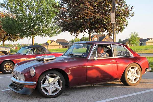 The Roadmaster (a 1968 MGB GT that's powered by a Buick 455cid V8!)