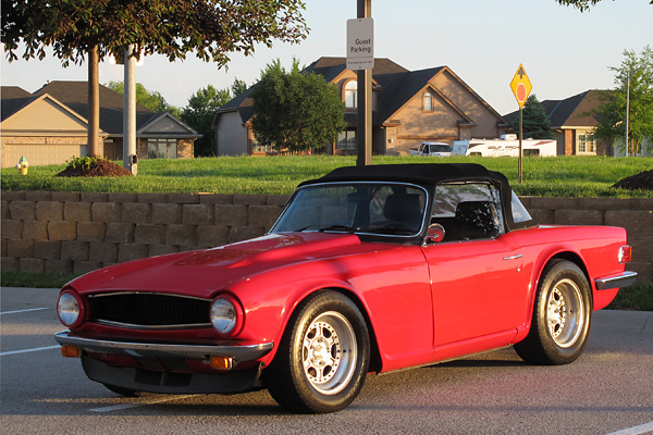 Ted Lathrop - Wayland, MI - 1976 Triumph TR-6 - Chevy V8