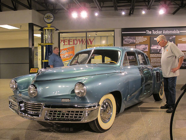 1948 Tucker 48 a.k.a. Torpedo, designed by Alex Tremulis