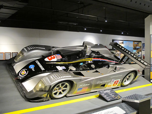 Cadillac LMP 02-002 placed 9th in the 2002 24 Hours of LeMans and 31st at Sebring.
