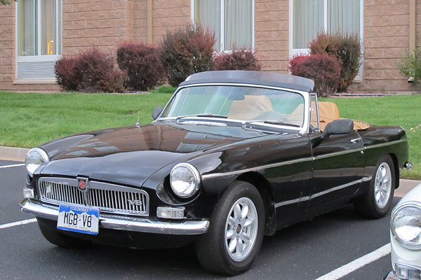 Al Wulf's 1967 MGB with Rover 3.9L V8 (fuel injected) - Wheat Ridge, Colorado