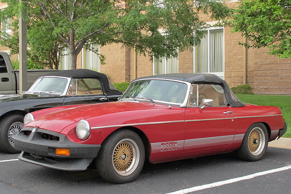 Carl Floyd's 1979 MGB with Buick 215 V8 - Kingsport, Tennessee