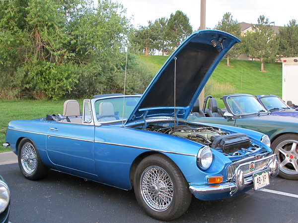 Chuck Hassler's 1968 MGC (stock) - Colorado Springs, Colorado