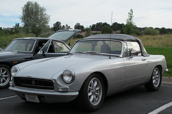 Jim Legg's 1972 MGB with GM 3.4L V6 - Napa, California