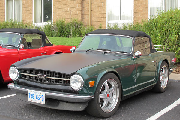 Ken Hiebert's 1972 Triumph TR-6 with GM LS1 V8 (fuel injected) - Toronto, Ontario