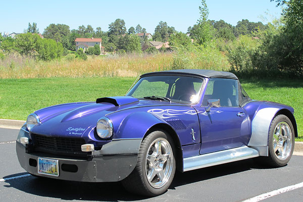 Phil McConnell's 1974 Triumph Spitfire with Chevy 350 V8 - Swanton, Ohio