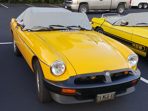 Bernie Posey's 1979 MGB with Rover 3.9L V8 - Elyria, Ohio